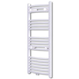 Courbe de rack de serviettes de radiateur vidaxl 600x1160 mm