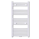 Courbe de rack de serviettes de radiateur vidaxl 600x1160 mm