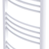 Courbe de rack de serviettes de radiateur vidaxl 600x1160 mm