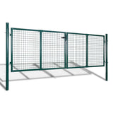 Vidaxl poort 289x75 306x125 cm