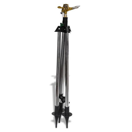 Vidaxl Garden Water Sprayer Impuls Galvanisé avec un trépied