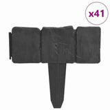 Vidaxl Gazon Adges 41 St Stone-look 10 m plastique