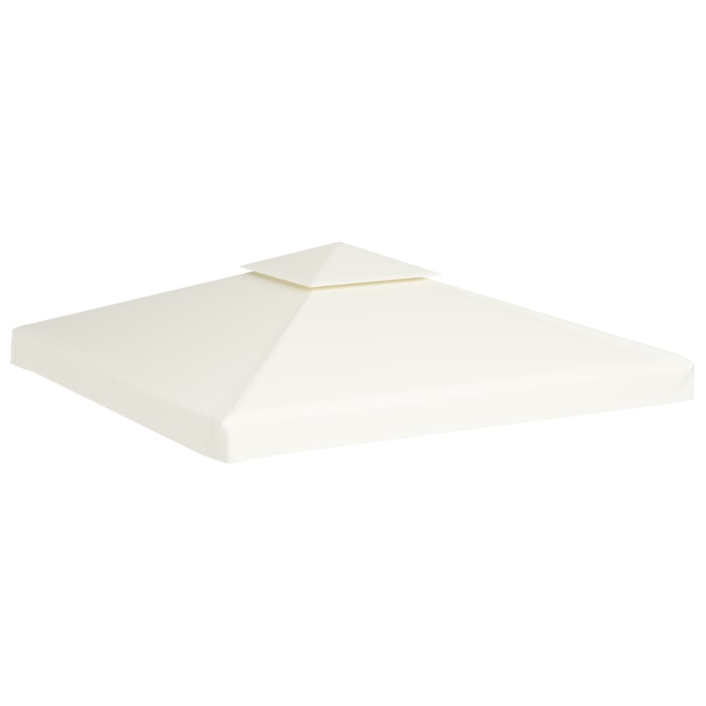 Vidaxl Remplacement Tente Arbor 310 G M² 3x3 M CRAME BLANC