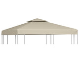 Vidaxl Sostituzione Tenda in tessuto ARBOR 310 g m² 3x3 m beige