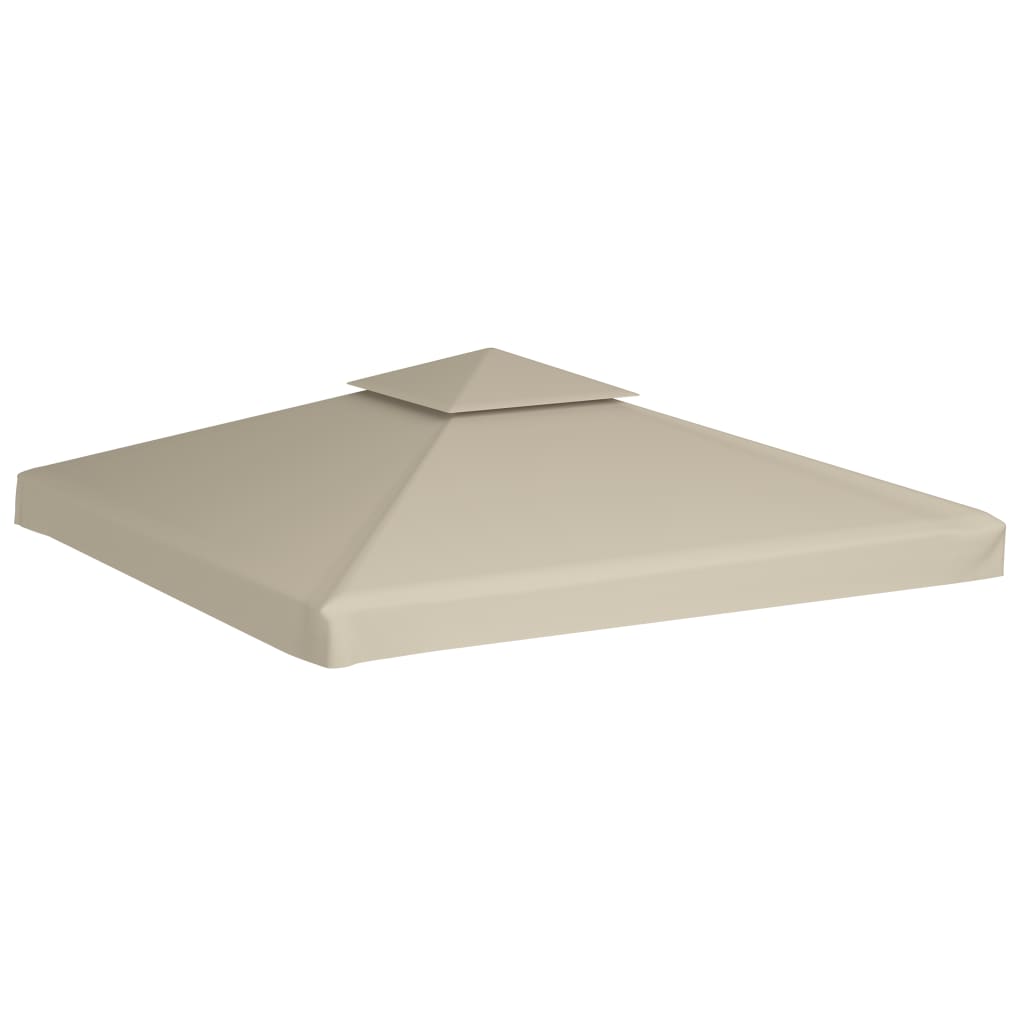 Vidaxl vervangend tentdoek prieel 310 g m² 3x3 m beige