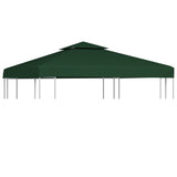 Vidaxl Remplacement Tente Arbor 310 g m² 3x3 m vert