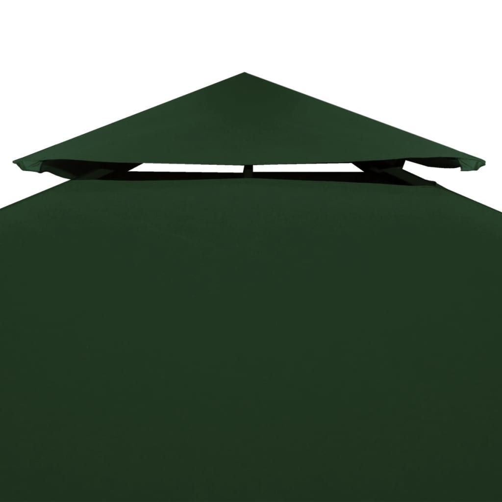 Vidaxl Remplacement Tente Arbor 310 g m² 3x3 m vert