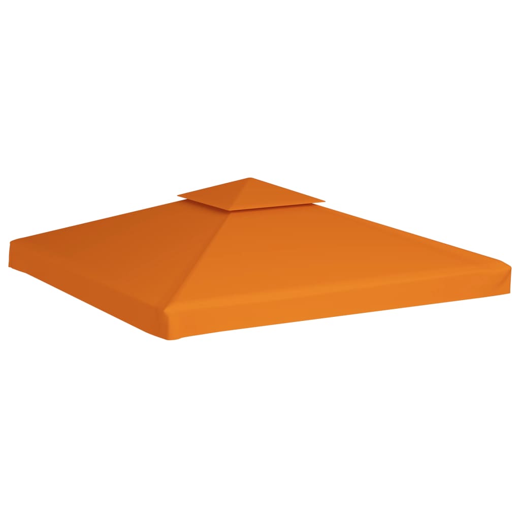 Vidaxl vervangend tentdoek prieel 310 g m² 3x3 m oranje