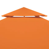 Vidaxl vervangend tentdoek prieel 310 g m² 3x3 m oranje