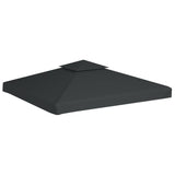 Vidaxl Remplacement Tente Arbor 310 g m² 3x3 m Gris foncé