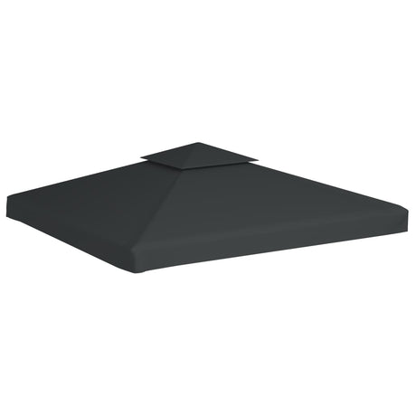 Vidaxl Remplacement Tente Arbor 310 g m² 3x3 m Gris foncé