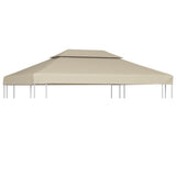 Vidaxl Remplacement Tente Arbor 310 g m² 3x4 m beige