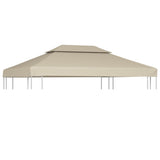 VIDAXL -Ersatzzelt -Stoffbor 310 g m² 3x4 m Beige