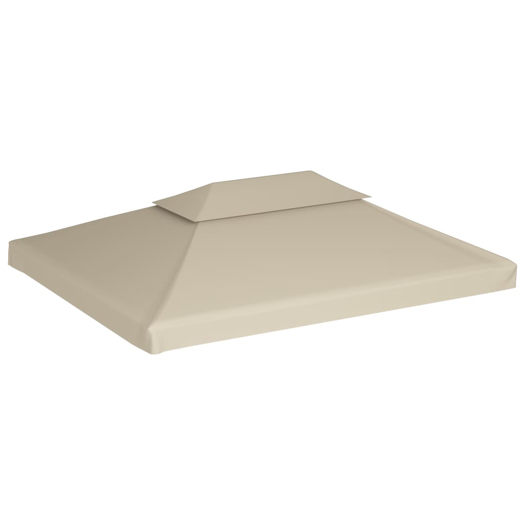 VIDAXL -Ersatzzelt -Stoffbor 310 g m² 3x4 m Beige