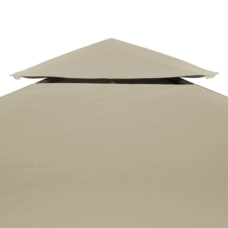 Vidaxl Remplacement Tente Arbor 310 g m² 3x4 m beige