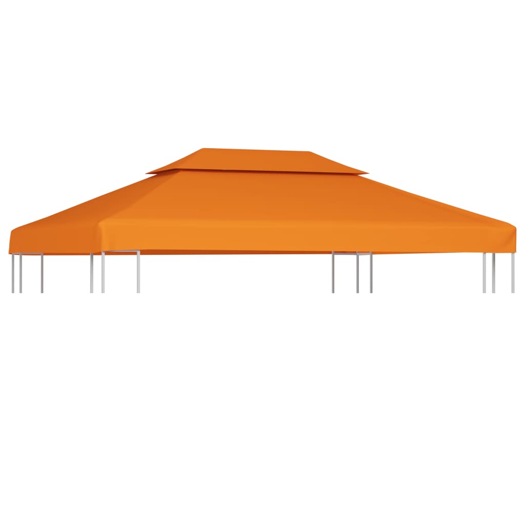 Arbor de tela de tienda de reemplazo de Vidaxl 310 g m² 3x4 m naranja