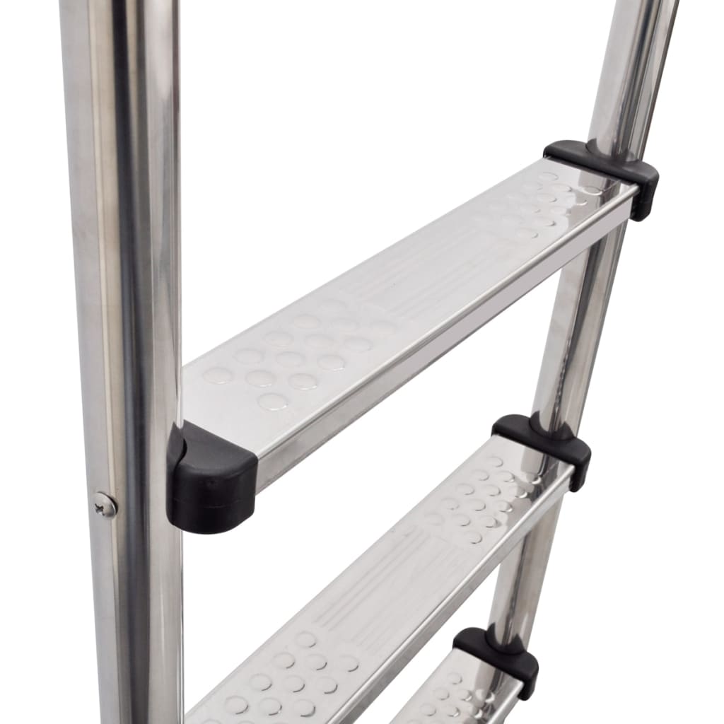 Vidaxl Swimming pool ladder with 3 sports 120 cm Stainless steel 304