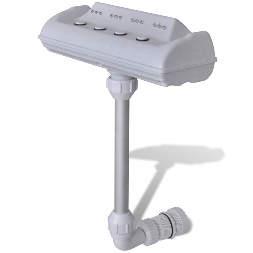 Vidaxl piscine de la piscine cascade Fontein avec LED
