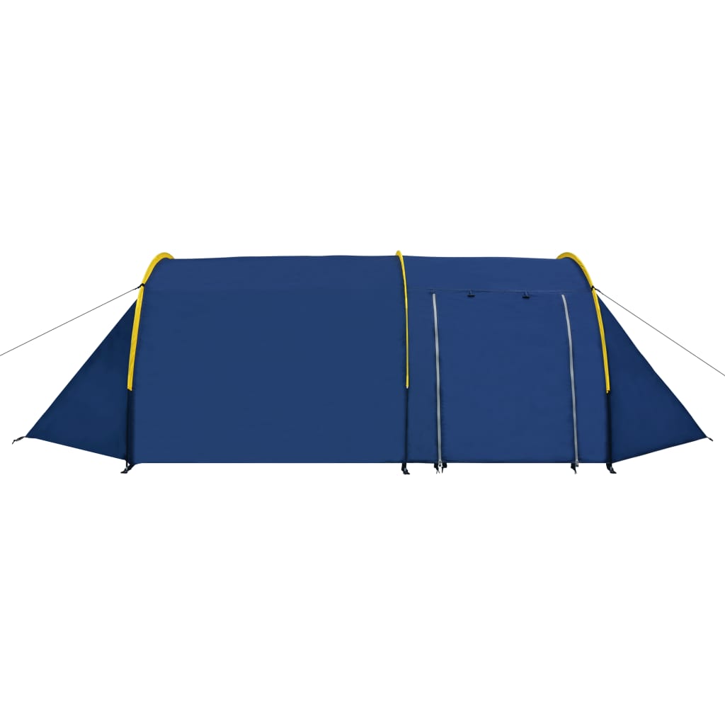 Vidaxl Tent de 6 personas azul azul marino amarillo