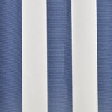 Vidaxl Laifeldoek 3x2,5 m toile bleu et blanc