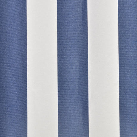 Vidaxl Laifeldoek 4x3 m toile bleu et blanc