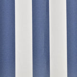 Vidaxl Laifeldoek 6x3 m toile bleu et blanc
