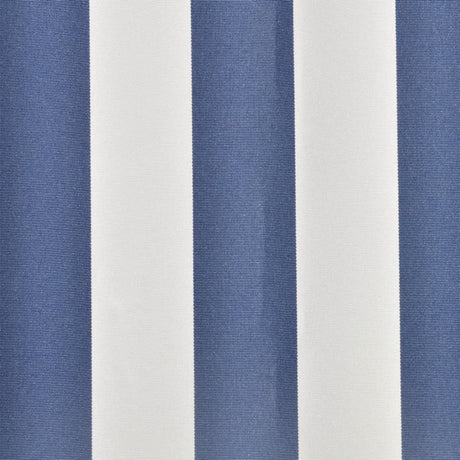 Vidaxl Laifeldoek 6x3 m toile bleu et blanc