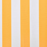 Vidaxl Laifeldoek 3x2,5 m toile tournesol jaune et blanc