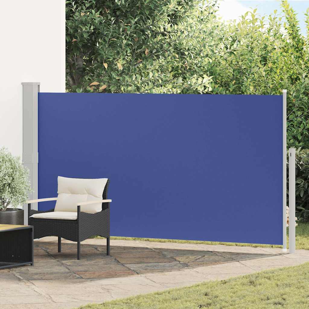 Vidaxl Wind Scred Sundable Extenable 160x300 cm Bleu