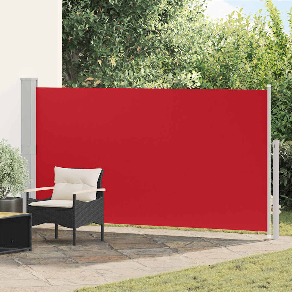 Vidaxl Wind Scred Sundable Extenable 160x300 cm Rouge