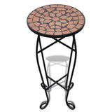 Vidaxl Bee Table Mosaic Terracotta -farget