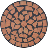 Vidaxl Bee Table Mosaic Terracotta -farget