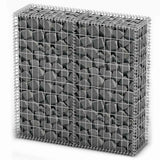 Vidaxl schanskorf avec couvercles 100x100x30 cm fil galvanisé