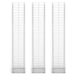 VIDAXL 3 parties SCHANS BATAILS Set 25x25x150 cm Fil galvanisé