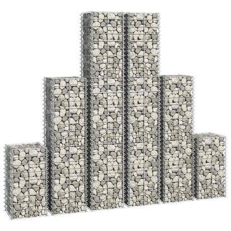 Vidaxl 6 pièces SCHANFSET GALVANISE