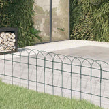 Séparation de la bordure Vidaxl 10x0,4 m de poudre de poudre