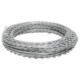 Vidaxl Shaver Mounds Concertina 60 m Galvanisé Steel