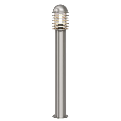 Vidaxl Cylindrical en acier inoxydable lampe de jardin à LED