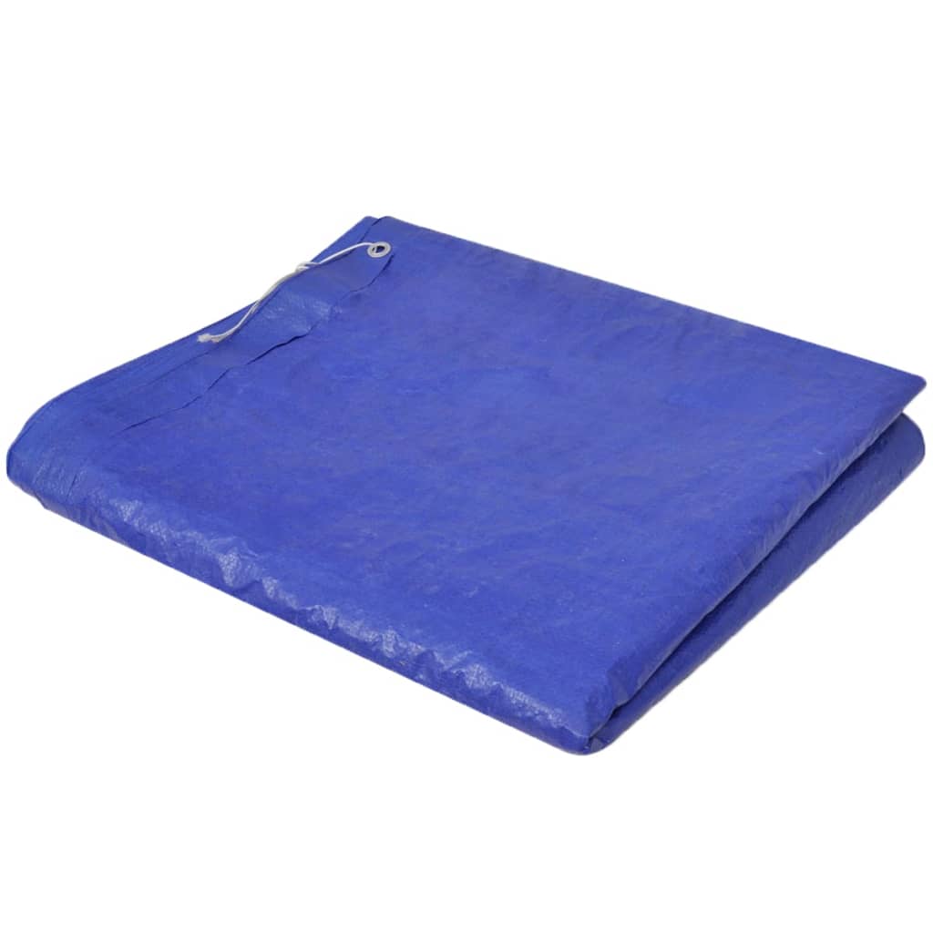 Couverture de piscine vidaxl rectangulaire 90 g m² 394x207 cm PE