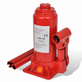 Vidaxl Potkrik Hydravlic 5 ton avtomobila Red Red