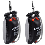 Vidaxl Camping Showers 2 St Solar 20 L