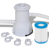 Vidaxl Pumple de filtre de piscine 530 gal U