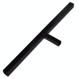 Foret moulue vidaxl avec poignée et tête à vis 180 mm (noir)