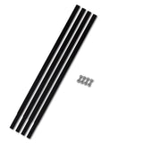 Extension Vidaxl pour perceuse à la terre 4 x 1 m (acier)