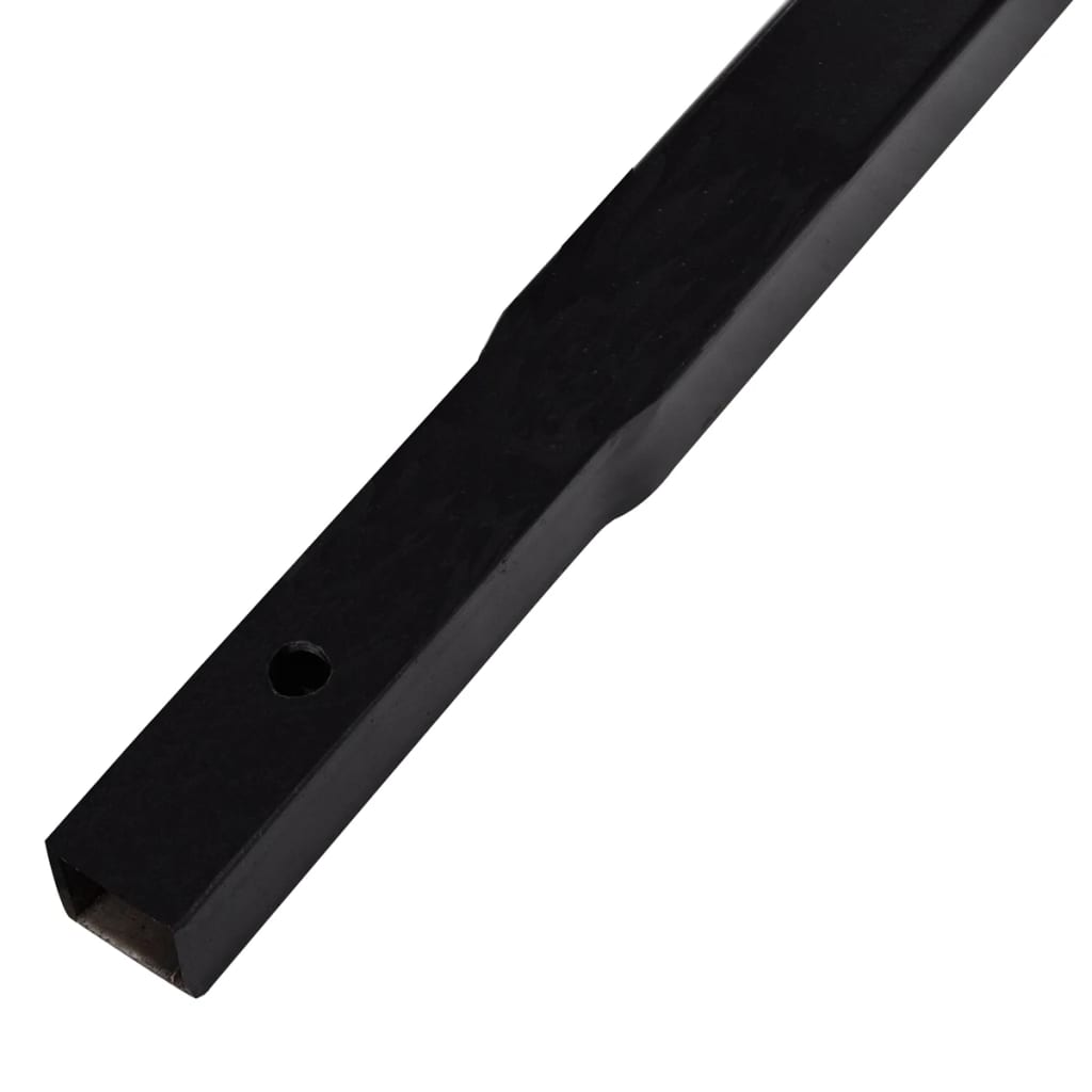 Extension Vidaxl pour perceuse à la terre 4 x 1 m (acier)