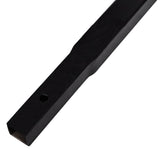 Extension Vidaxl pour perceuse à la terre 4 x 1 m (acier)