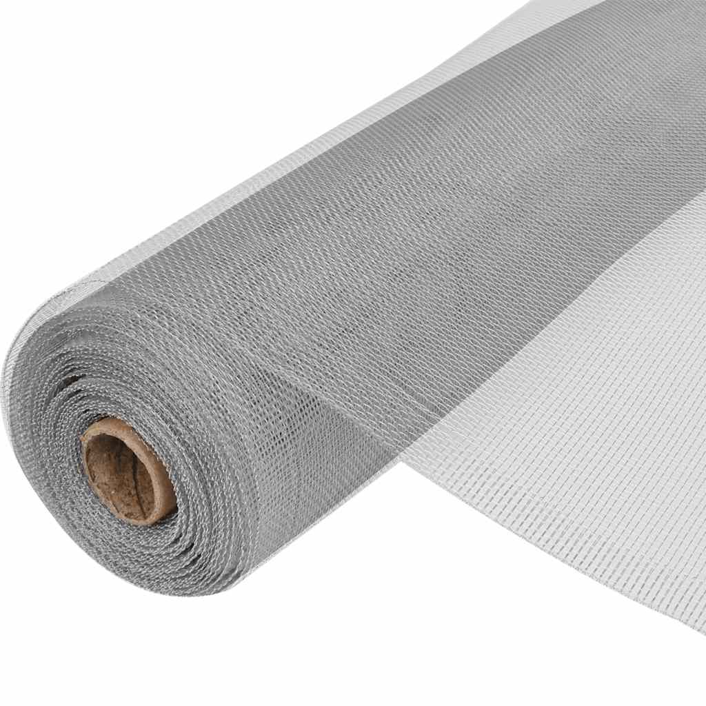 Vidaxl Mesh 100x1000 cm en aluminium argenté coloré