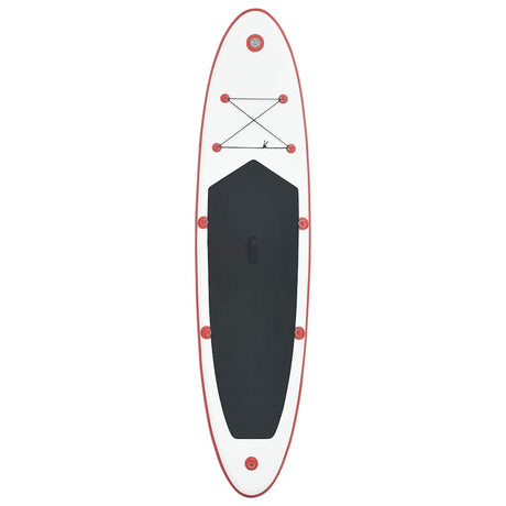 Vidaxl stand up paddleboard Set gonflable rouge et blanc