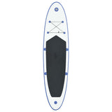 Vidaxl stand up paddleboardset opblaasbaar blauw en wit