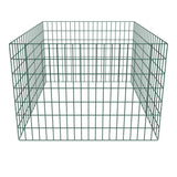 Vidaxl Kompost Bin Square 100x100X70 cm Mesh